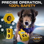 INVIROX Ultra K9 Dog Training Collar, 124 Levels for Reactive, Stubborn or Hard-to-Train Dogs, Long Range ¾ Mile, Night-Light Mode, Safe Communication, IP67 Waterproof E Collar for Large Dogs