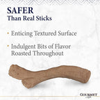 Nylabone Strong Chew Gourmet Style Stick Dog Chew Toy, Peanut Butter Flavor | X-large breeds, durable chew toys, long lasting, encourages healthy chewing, helps clean teeth, for dogs 50+ lbs