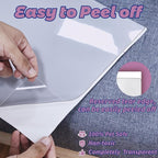 Anti Cat Scratch Furniture Protector 12-Pack Single-Sided, Heavy-Duty Self-Adhesive Tape, No Residue for Couch, Doors & Walls NO PINS
