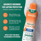 TropiClean Soothing Flea and Tick Shampoo for Dogs, Powerful & Natural Defense, for Large & Small Dogs, Made in USA, 20oz | Soothing Formula | Powerful & Natural Defense | For Large & Small Dogs | Made in USA