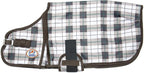 Derby Originals Ruff Pup Green Fawn Plaid Dog Coat – 1200D Waterproof Ripstop, 150g Insulated Winter Jacket, Breathable 3-Layer Design, Adjustable Fit, 2-Year Warranty