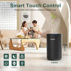 Air Purifiers for Bedroom Home up to 1350 ft² - Vniup H14 True Room Air Purifiers for Bedroom, with Fragrance Function Sleep Mode& Light Mode Air Cleaner for Pet Dander Odor Dust Smoke