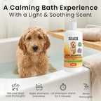 Dog Shampoo and Conditioner & Detangler - Best Goldendoodles, Poodles & Doodle Shampoo for Smelly Dogs, Sensitive Skin Puppy Shampoo, Goldendoodle Must Haves (Shampoo & Detangler (Mango))