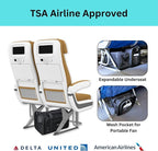 Airline Approved & Crash-Tested Expanable Cat Carrier | 2-in-1 Crash-Tested Small Dog Car Seat & Portable Pet Carrier | CPS Certified for Crash Protection & Safe Pet Travel