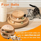 Modern Cat Tree for Indoor Cats, 30 in Cat Tower with Basket Bed | Interactive Play Base, 8cm Thick Sisal Scratching Posts, Climbing Ladder, Teaser Toy, Replaceable Cooling & Plush Mats