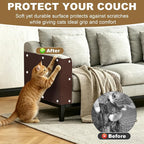 78.7"x15.8" Cat Scratching Mat Self Adhesive Furniture Protector Trim Fit | Stop Cat Scratching Furniture With Thick Felt Protector, Strong Adhesive, Easy Trim, Protects Couch Sofa Wall Instantly