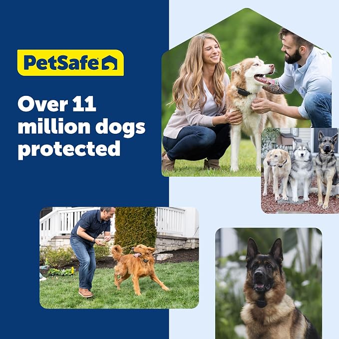 PetSafe Classic In-Ground Fence Collar | Collar Only, Replacement, Extra, Add-A-Dog, Tone, Vibration & Static, Waterproof, Rechargeable, Dogs & Cats 5 lb+