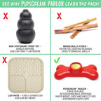 GoSports Pets PupsCream Parlor - Non-Slip Ice Cream & Frozen Dog Treat Holder
