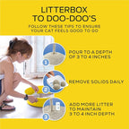 Purina Tidy Cats LightWeight 24/7 Performance Odor control, Multi-Cat, Clumping, 99.9 Percent Dust Free Cat Litter - 6 lb. Jug