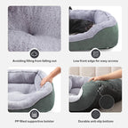 INVENHO Large Dog Beds Large Sized Dog, Washable Orthopedic Warming Soft Sleeping Durable with Anti-Slip Bottom
