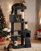 YITAHOME 70.8 inch Cat Trees for Large Cats | Cat Tower with Scratching Post, Hammock