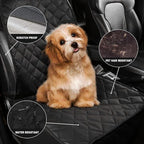AsFrost Dog Seat Cover Cars Trucks SUVs, Thick 600D Waterproof Pet Car Seat Cover Dog, Heavy Duty & Wear-Resistant Durable Nonslip Backing with Side Flaps, Scratchproof Dog Front Seat Cover | Thicked 600D Oxford, Pet Car Seat Cover, Heavy Duty & Wear-R...