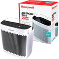 Honeywell HEPA Air Purifier for Home and Small-Medium 938 Ft² Rooms, White | Powerful HEPA Filtration with Quiet, Clean, Turbo and Auto Modes, Reduces Allergens, Dust, Pollen, Pet Dander, Odors, Smoke