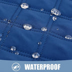 Smiry Waterproof Reversible Pet Couch Covers for Dogs | Pet Friendly, Soft Fabric, Washable Sofa Furniture Protector for Dogs Cat Kids, Checkered (40"x50", Navy/Blue)