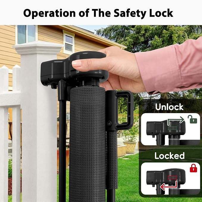 250" Extra Wide Baby Gate Retractable Dog Gate for Deck/Garage/Patio/Yard | 21ft Extra Long Baby Gate Retractable Gates for Dogs, 48" Extra Tall Pet Gate Retractable Fence Outdoor Driveway Gate, Black