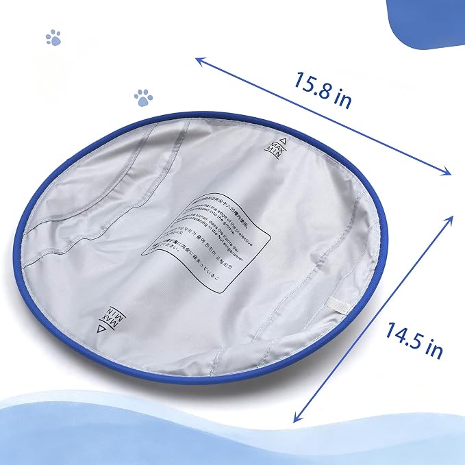 NewKe 2PCS Removable Waterproof Pad for PARUUNTYS Self Cleaning Litter Box | Liner Replacement for KITPLUS Automatic Litter Box, Three Proof Pad Base Mat, Waterproof, Dustproof, Stain Resistant