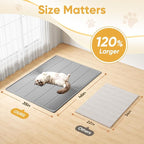 TRZZ XXL Cat Litter Mat, Large Silicone Waterproof Mat, Brown | Non-Slip, Easy to Clean, Cat Litter Trapping Mat, Kitty Litter Catcher, Scatter Control, for Floor