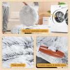 Avont Cat Tunnel Bed, Washable Cushion, Large 3-in-1 Play Tube for Cats | Play, Rest & Snuggle | Spacious for Big Cats | Durable Toggle Design | Removable Washable Cushion | Grey