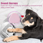 Moropaky Hearbeat Toy for Dog Anxiety Relief Behavioral Training Aid Toy, Grey
