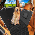 Mancro Dog Car Seat Cover, Waterproof Back Seat Pet Cover for Dogs, Black | X-Large, 600D Heavy Duty & Scratch-Resistant Back Seat Pet Cover for Dogs, Nonslip Underside, Fits for Sedan, Trucks and SUVs