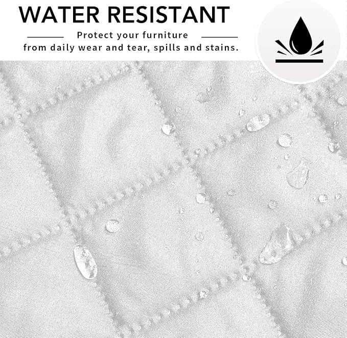 Easy-Going Sectional Couch Covers for Dogs L Shape Sofa Cover Reversible Sofa Slipcover Chaise Lounge Cover Furniture Protector Cover for Pets Dog Cat (42 x 68 inches, White/White) | Soft Sofa Slipcover For Dogs, Fits Left/Right Chaise Lounge Protector...