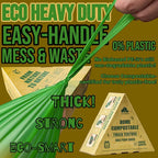 Ultra Thick & Deep RockRhino Dog Poop Bags for Large & XL Dogs | 4-Layer Interlocked Bottom, Certified Compostable | Vanilla Scent, 60 Bags, Easy Open Tie Handles | Fits Holder, Not Scooper