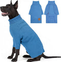 cyeollo Dog Sweater Long Sleeve Knitted Turtleneck Pullover Warm Clothes | Ultra Soft Warm Knit, Full Coverage, 4-Way Stretch for Easy Movement, Easy On & Off, Winter Daily Wear for Small Dogs