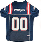 Pets First NFL New England Patriots Dog Jersey, Size XX-Large, Football Shirt Costume for Pet, Dog Sports T-Shirt, NFL Team Clothing for Cats, Licensed Pet Apparel Available in 7 Sizes and 32 Teams