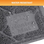 Neater Pets Neater Mat Cat Litter Mat, Thick & Durable Cat Mat for Litter Box, Trapper Pad Catches Mess to Protect Indoor Floors, Soft on Kitty Paws, Anti-Skid Grip Backing, Easy to Clean, Charcoal