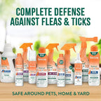 TropiClean Natural Flea & Tick Max Strength Shampoo & Bedding Spray Bundle, Dog Shampoo, Flea & Tick Treatment Protects & Repels - Made in USA