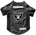 Littlearth NFL Las Vegas Raiders Stretch Pet Jersey, Team Color, Small