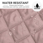 Easy-Going Sectional Couch Covers for Dogs L Shape Sofa Cover Reversible Sofa Slipcover Chaise Lounge Cover Furniture Protector Cover for Pets Dog Cat (42 x 68 inches, Pink/Pink) | Soft Sofa Slipcover For Dogs, Fits Left/Right Chaise Lounge Protector, ...