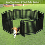 Dog Playpens, Upgraded Heavy Duty Tube Puppy Play Pen for Indoors,Dog playpen Outdoor for Small Medium Dogs, Portable Dog Pen, 32" H 8 Panels