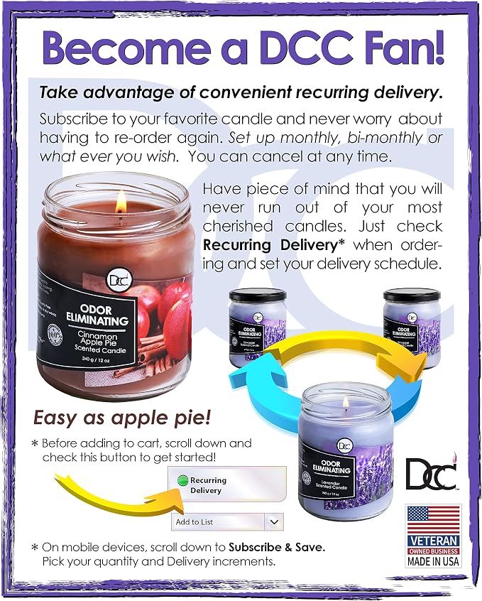 Siberian Fir Two Pack Odor Eliminating Highly Fragranced Candle - Eliminates 95% of Pet, Smoke, Food, and Other Smells Quickly - Up to 80 Hour Burn time - 12 Ounce Premium Soy Blend