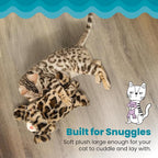 Catstages Calming Kitty Pal Cat Toy - Plush with Purring, Heartbeat, Warmth & Vibration for Anxiety Relief in Kittens and Cats
