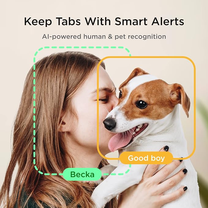 Petcube Cam – Indoor Wi-Fi Pet & Security Camera with App | 1080p HD video, 2-way audio, night vision, smart alerts for dog, cat & home security monitoring