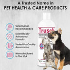 Truseb Chlorhexidine Shampoo for Dogs Cats & Horses with Aloe Vera - Medicated Antibacterial Antifungal Ketoconazole Dog Shampoo and Conditioner -Skin Irritation, Hot Spots, Redness Relief (16 oz)