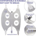 Loflaze Dog Grooming Hammock Harness for Dogs & Cats with Pet Nail Clipper Trimmer - Cat Hanger Sling for Trimming Clipping Nails- Dog Hammock Restraint Bag for Small Medium Large pet （ Purple XL）