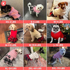 KYEESE Dog Sweater Dress Turtleneck Thick Knit Pullover for Cold Weather | Stretchy Fit, Lightweight & Warm, Cozy Knit Comfort, Cute Bow Accent, Gentle on Sensitive Skin, Comfortable Daily Wear