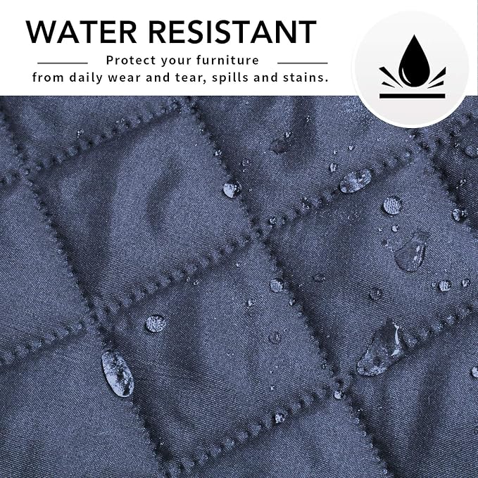 Easy-Going Sectional Couch Covers for Dogs L Shape Sofa Cover Reversible Sofa Slipcover Chaise Lounge Cover Furniture Protector Cover for Pets Dog Cat (42 x 52 inches, DarkBlue/DarkBlue) | Soft Sofa Slipcover For Dogs, Fits Left/Right Chaise Lounge Pro...