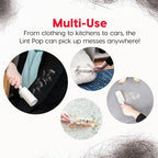 IRIS USA Extra Sticky Lint Roller, Standard Pack with Storage Box & Refills | Lint Roller Covers, Extra refills*8: 90 Sheets/Roll- 720 Sheets Total, Easy Tear Design, Pet Hair Remover on Clothes Bed