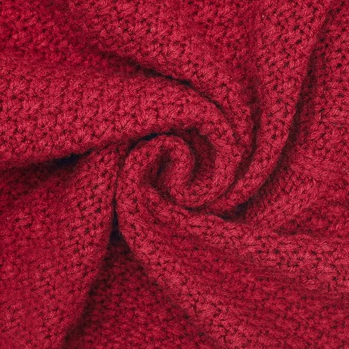 cyeollo Dog Sweater Long Sleeve Knitted Turtleneck Pullover Warm Clothes | Ultra Soft Warm Knit, Full Coverage, 4-Way Stretch for Easy Movement, Easy On & Off, Winter Daily Wear for Small Dogs