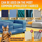 Heavy Duty Cat Scratch Deterrent Furniture Protectors for Sofa, Doors, Clear Couch Protectors from Cats Scratching, Anti Cat Scratch Tape Guards (Clear, 20 Sheets 17x12)