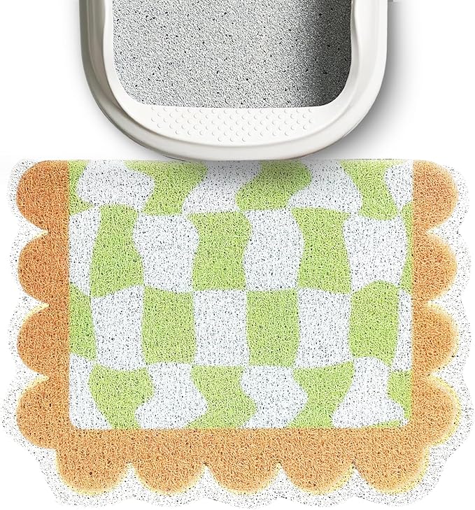 Lukamoo® Cute Litter Mat (Pistachio Green, Medium (24'' x 16''))