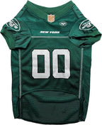Pets First NFL New York Jets Dog Jersey, Size Medium, Football Shirt Costume for Pet, Dog Sports T-Shirt, NFL Team Clothing for Cats, Licensed Pet Apparel Available in 7 Sizes and 32 Teams