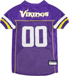 Pets First NFL Minnesota Vikings Dog Jersey, Size XX-Large, Football Shirt Costume for Pet, Dog Sports T-Shirt, NFL Team Clothing for Cats, Licensed Pet Apparel Available in 7 Sizes and 32 Teams