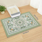 Unicorn Catcher 33"x22" Cat Litter Mat Non-Slip Washable Litter Box Mat | High-Density PVC Litter Catcher Mat Efficiently Traps Scattered Litter From Paws To Keep Floors Clean