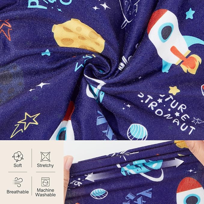 Bienbee Dog Pajamas, 4 Pack Adjustable Onesies for Small to Large Dogs XS | Dog Shedding Suit with Soft Fabric, Breathable & Stretchy, and Adjustable Back Length for Sleeping Lounging and Daily Use