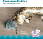 Catstages Nighttime Cuddle Plush Mouse Cat Toy with Catnip