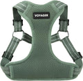 Voyager Step-in Flex Adjustable Dog Harness - Moss Green, Medium | 17 - 21" in Chest, Fully Adjustable, Reflective Bands, All Weather Breathable Air Mesh, Lightweight, Fast Drying